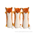 Squeaky Plush Dog Chew Toys with Ring Paper